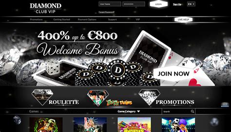 Diamond club vip casino review
